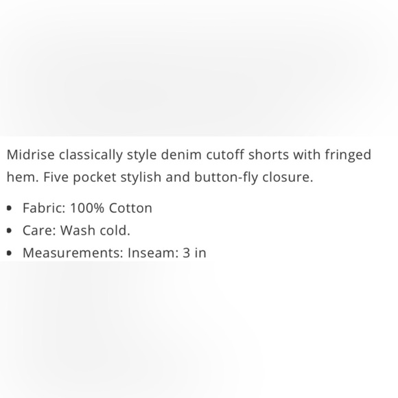 Free People Rock Denim Uptown Short- Blackbird/ Size 28 - Picture 3 of 7